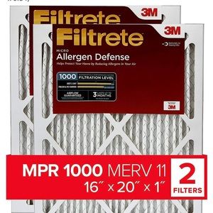 Filtrete 16 x 20 x 1 Filters